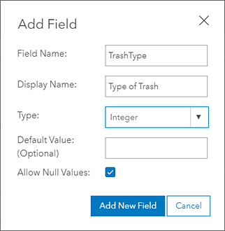 Field properties