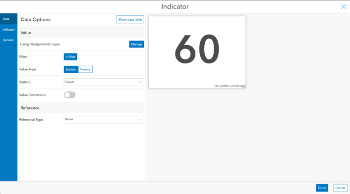 Indicator Config