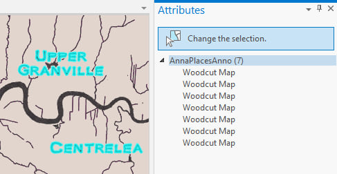 Highlight the header of the list of selected features in order to update them all at once Highlight the header of the list of selected features in order to update them all at once