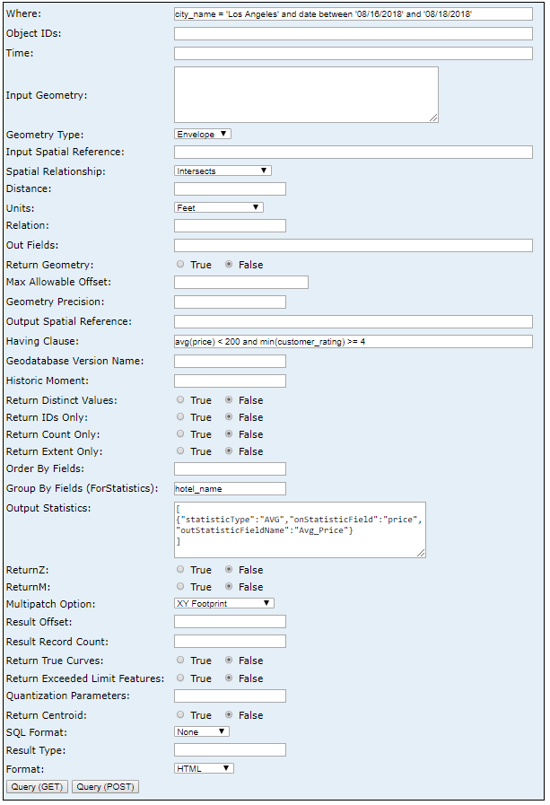 Query Parameters Query Parameters