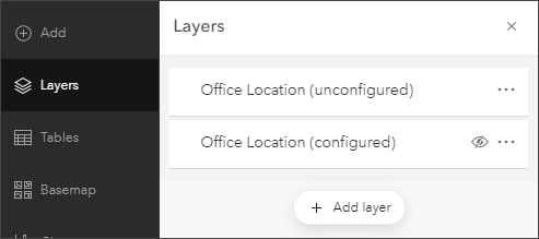 Map layers