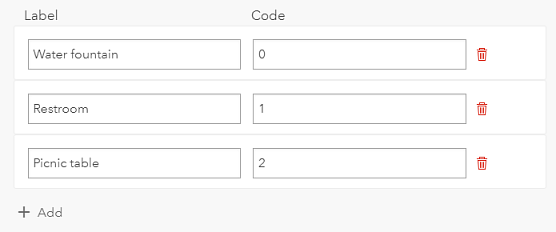 Create list entries Create list entries