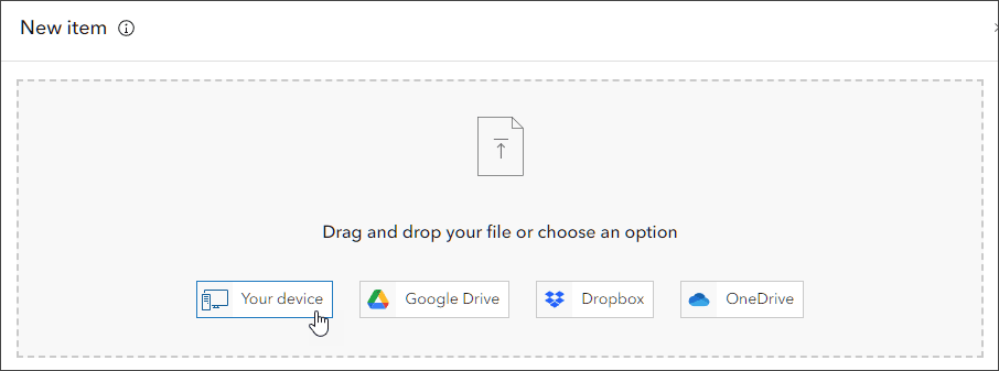 Drag and drop or choose file