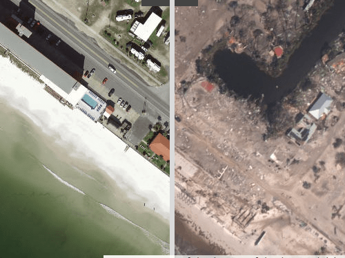 Hurricane Michael: Before and After Images of Destruction