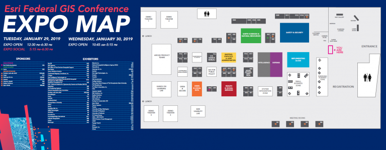 2019 FedGIS Floorplan