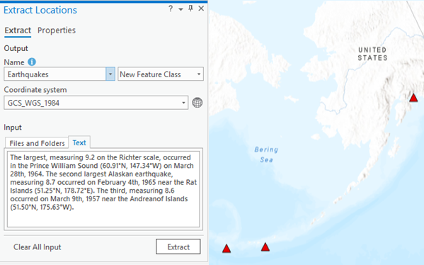 ArcGIS LocateXT is a new extension for ArcGIS Pro 2.3