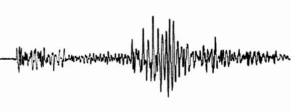 The first 30 seconds of the 6.9 Richter magnitude Loma Prieta earthquake that struck the Bay Area along the San Andreas Fault in California on October 17, 1989.