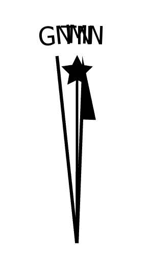 Magnetic, grid, and true north arrows with endpoints lined up, drawing on top of each other Magnetic, grid, and true north arrows with endpoints lined up, drawing on top of each other
