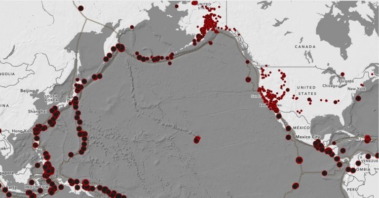 Complete earthquake dataset.