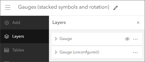 Layers pane Layers pane