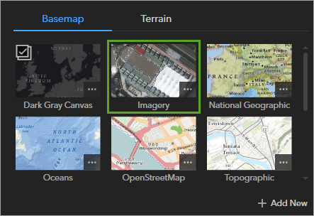Imagery basemap