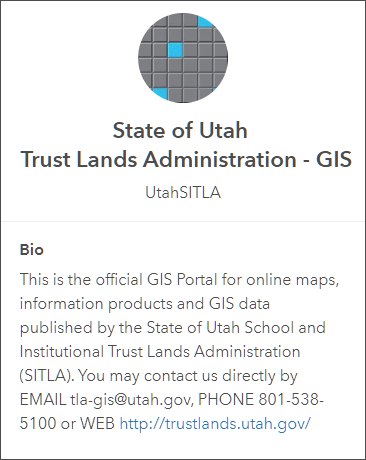 Utah SITLA profile Utah SITLA profile
