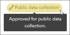 Public Data Collection badge Public Data Collection badge