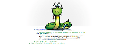 Cartoon Python snake Cartoon Python snake