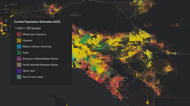 Dot density renderer at version 4.11 Dot density renderer at version 4.11