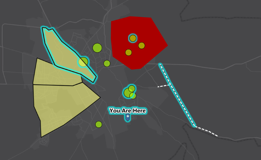 MapView 2D selection examples MapView 2D selection examples