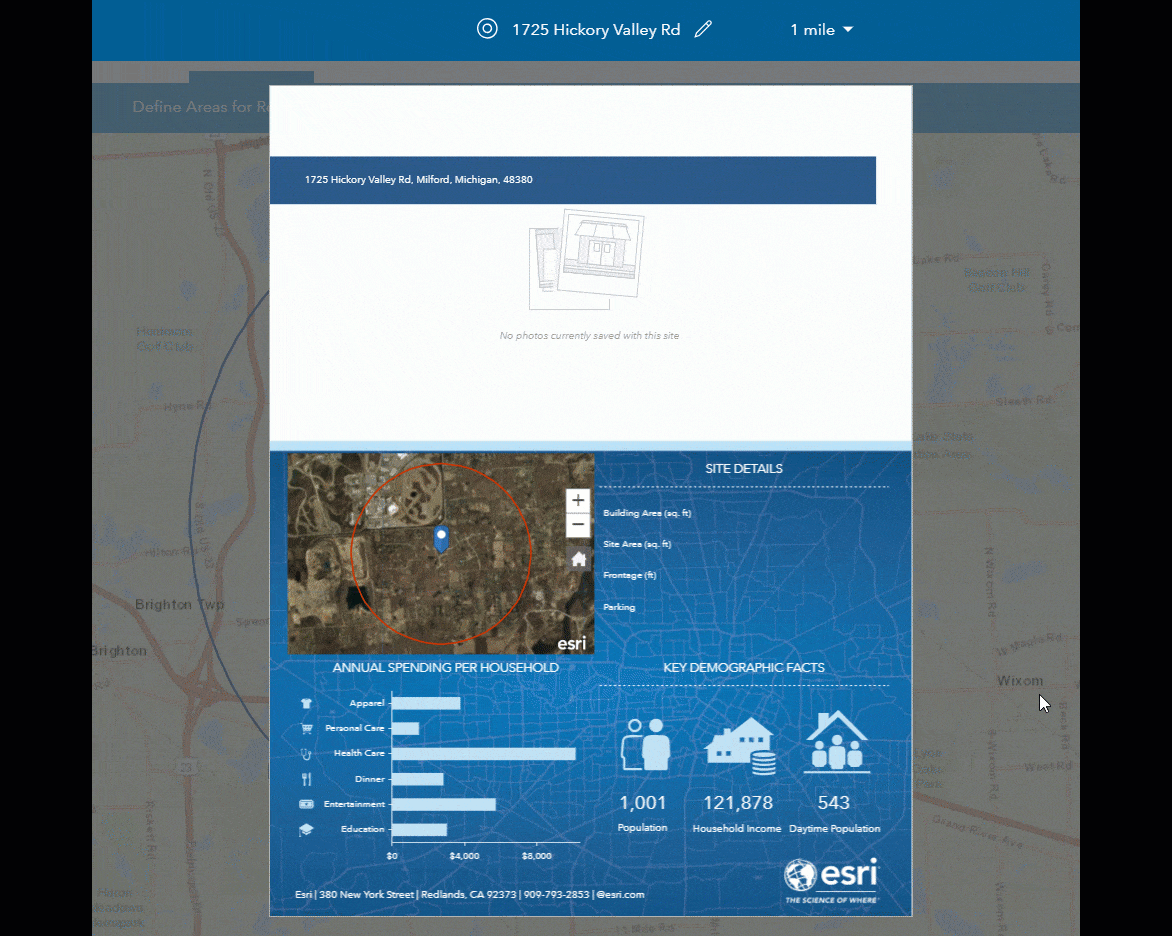 Property Details infographic Property Details infographic