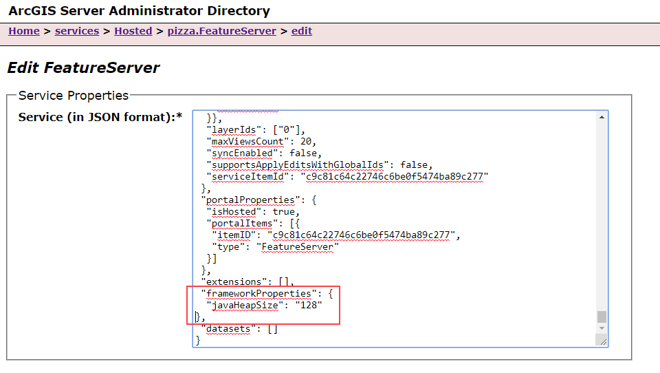 Adding a Heap Size property