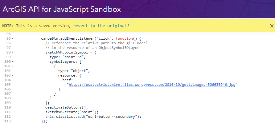 Local storage in Sandbox