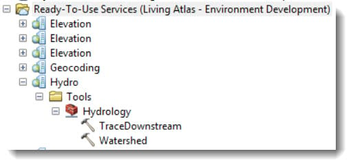 Create Watersheds and Trace Downstream in ArcGIS for Desktop