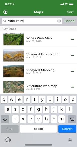 Search and discover maps