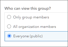 Group sharing
