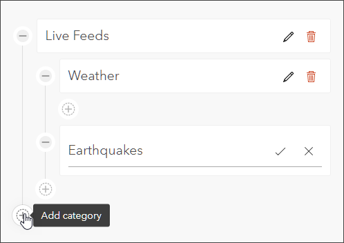 Add or edit categories Add or edit categories