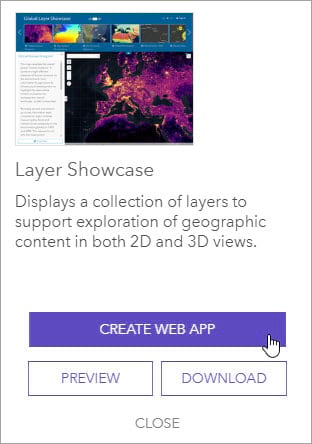 Create Web App Create Web App
