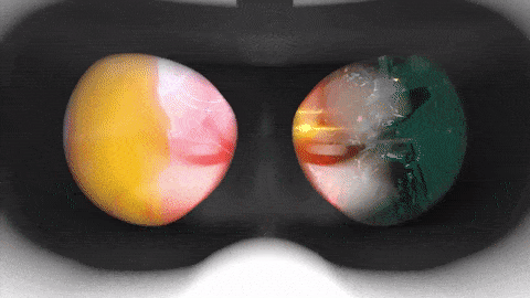 Gif of Oculus Rift headset from all angles