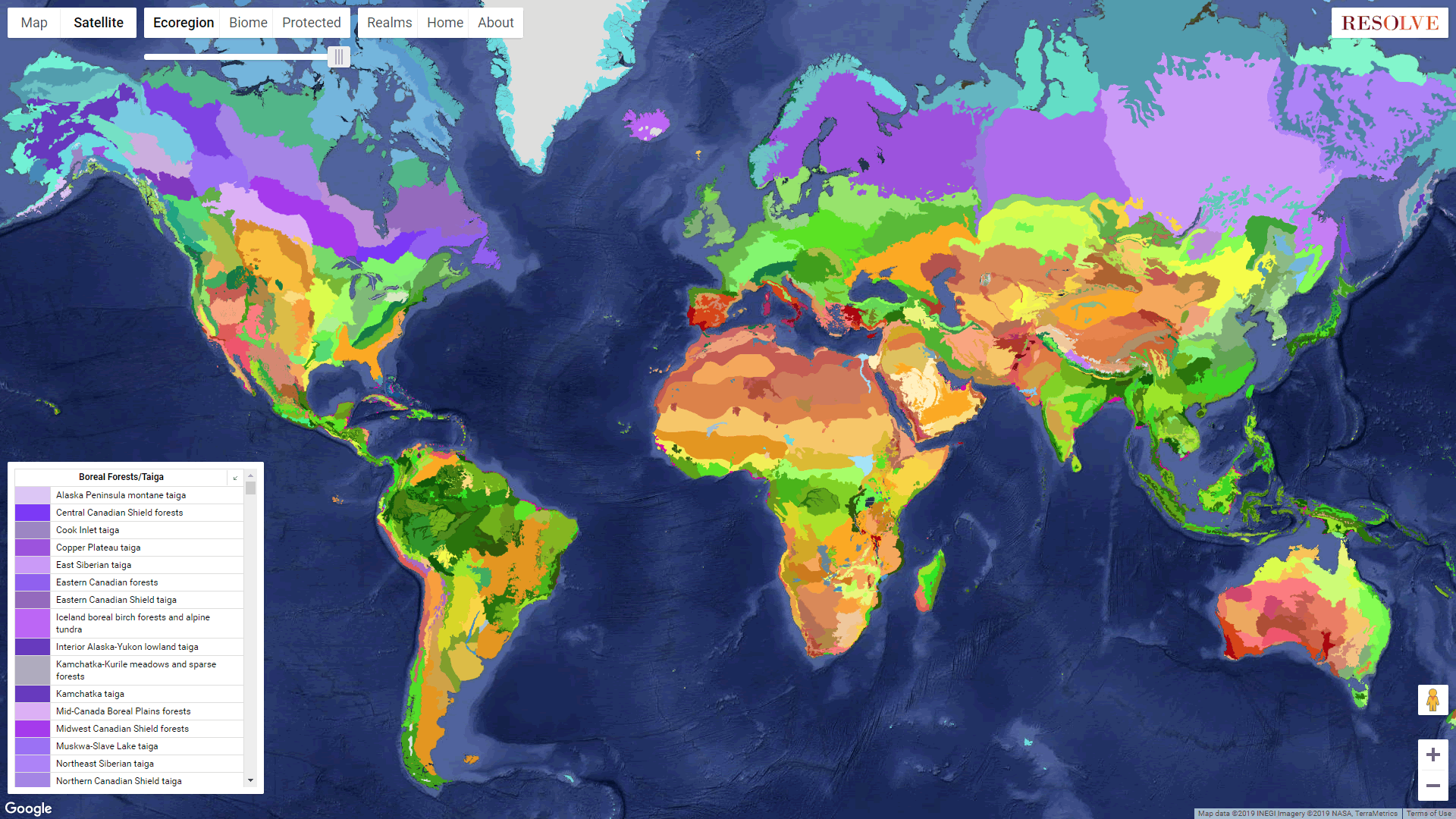 Click to be swept away into the wondrous world of open ecoregion data...