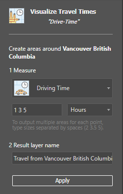 Calculating multiple drive times simultaneously