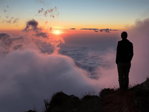 View from a mountain