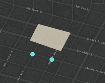 Geofence - use Arcade expression to change symbol as features enter a restricted area