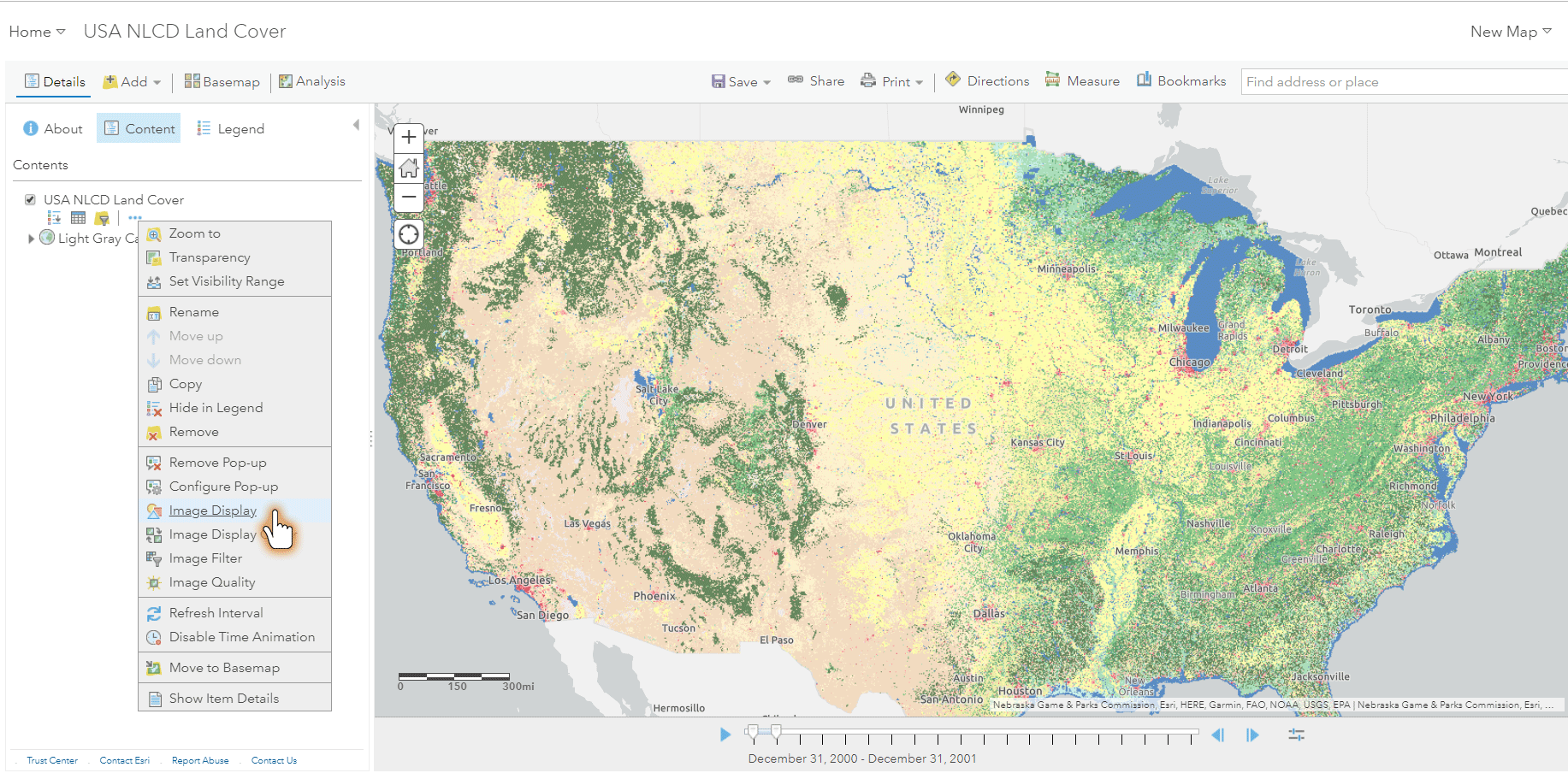 Processing templates in ArcGIS Online