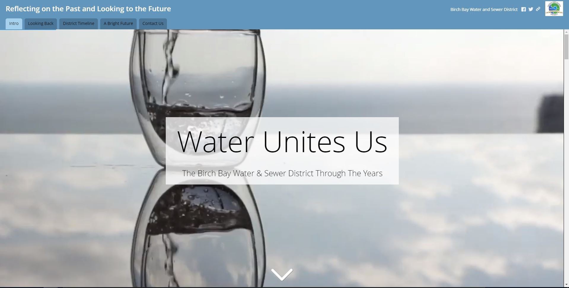 Cover of Amanda Huber's Water Unites Us story Cover of Amanda Huber's Water Unites Us story