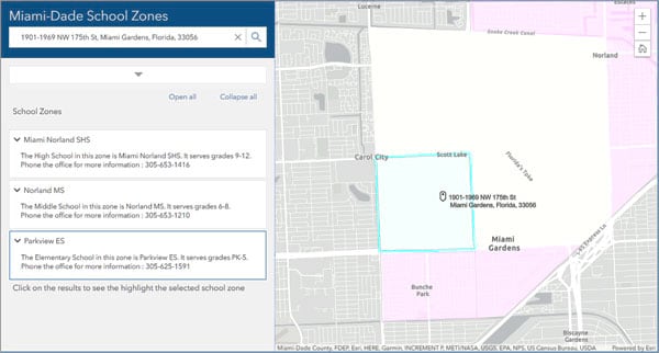 Zone Lookup