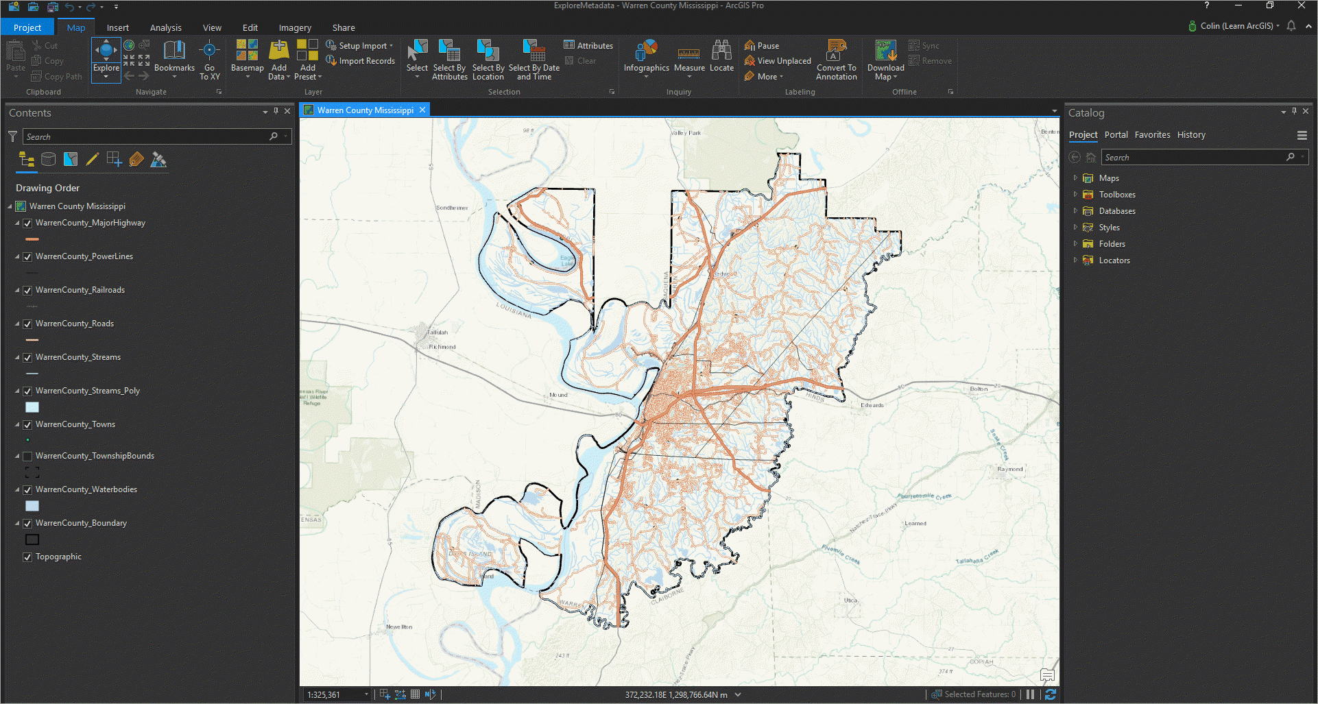 ArcGIS Pro project