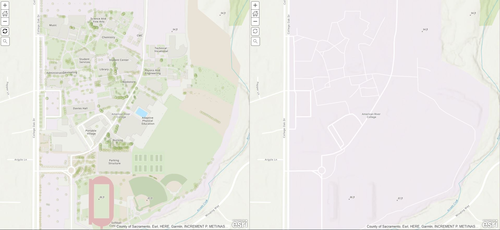 American River College Campus Map - vrogue.co