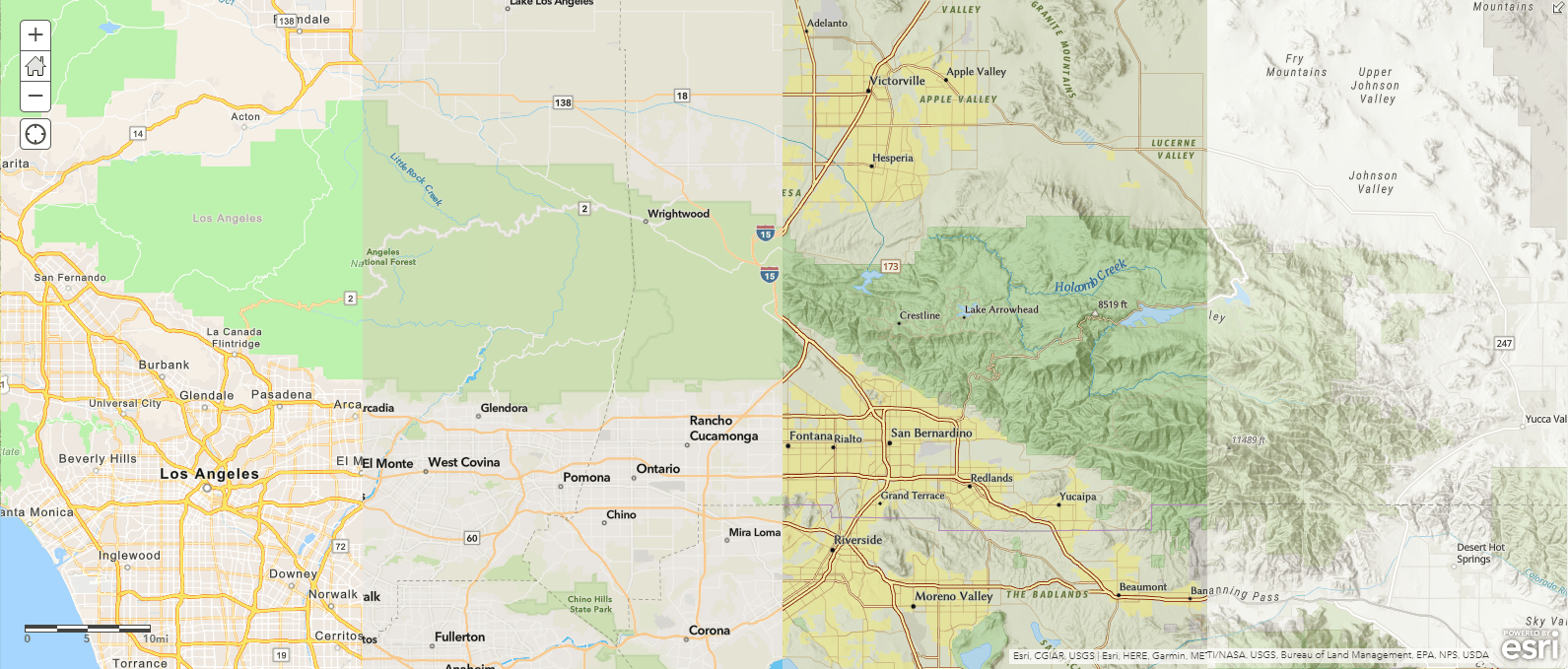 Esri Basemaps collection