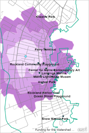 All layers drawing on the map