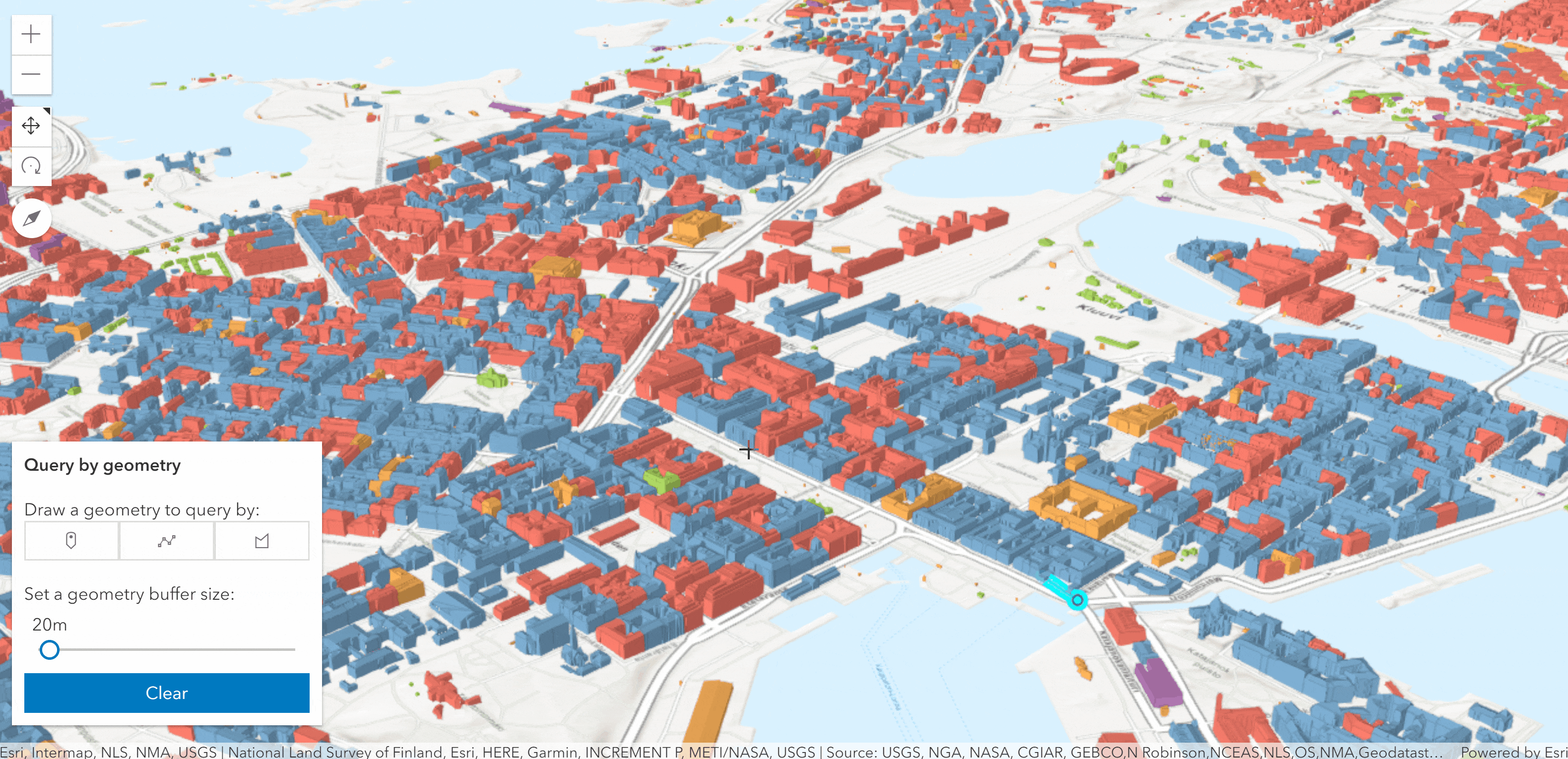 client-side query 3D