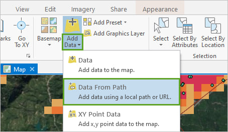 Data From Path in the the Add Data menu