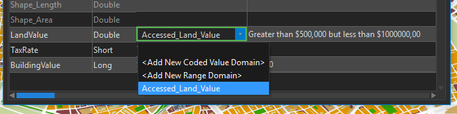 Use a coded value domain