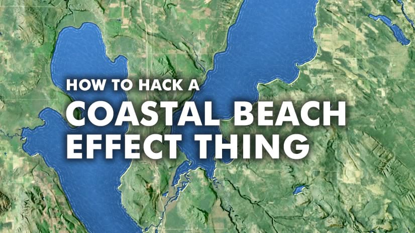 A Couple Ways To Create a Coastal Rake Effect and Stuff