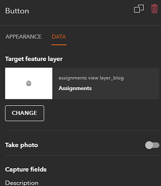 Default button configuration