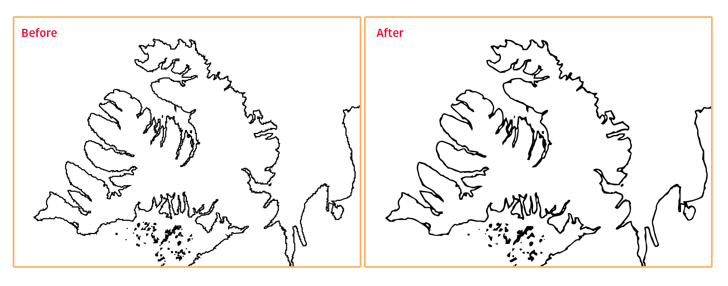 4 Quick Steps to Cartoon Maps with Maps for Adobe