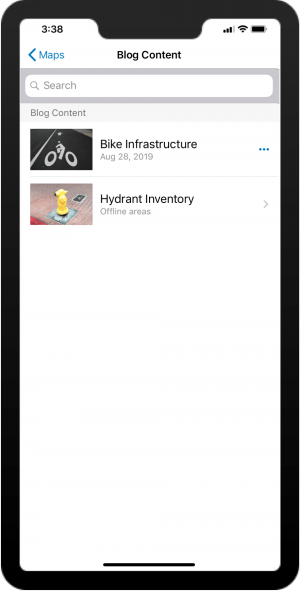 Collector list of available maps Collector list of available maps