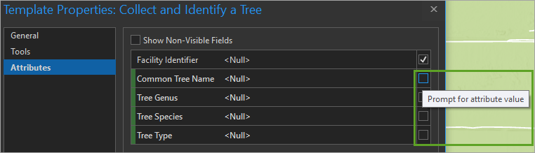 Set attribute prompt