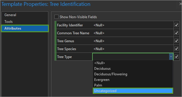 Set attribute default