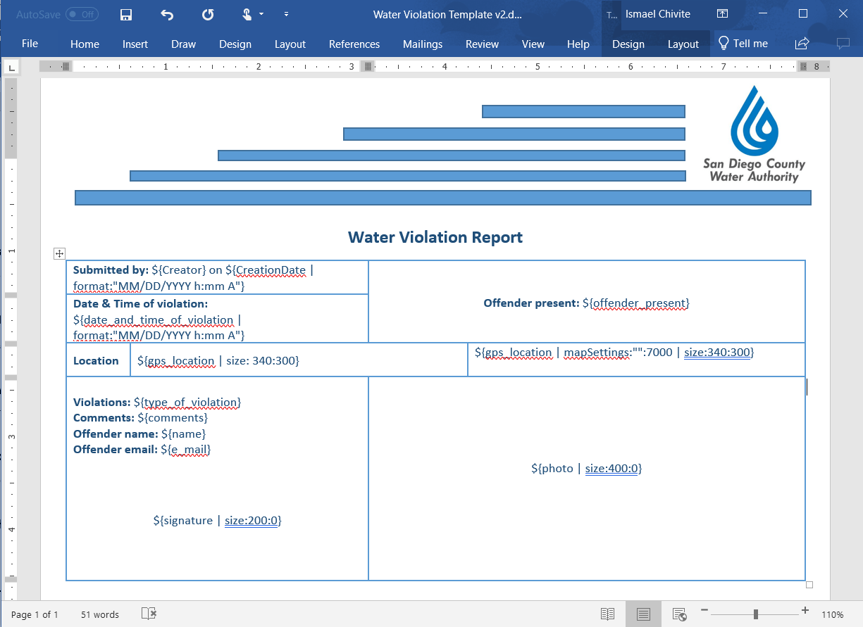 Survey123 Report Template Example Survey123 Report Template Example